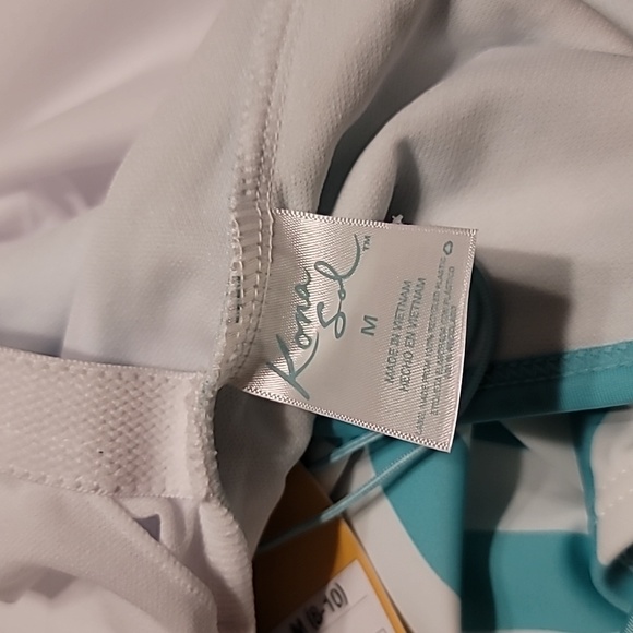 NWT TUMMY SLIMMING STRIPE PADDED AWARD WINNING SWIM BATHING SUIT - Picture 8 of 11